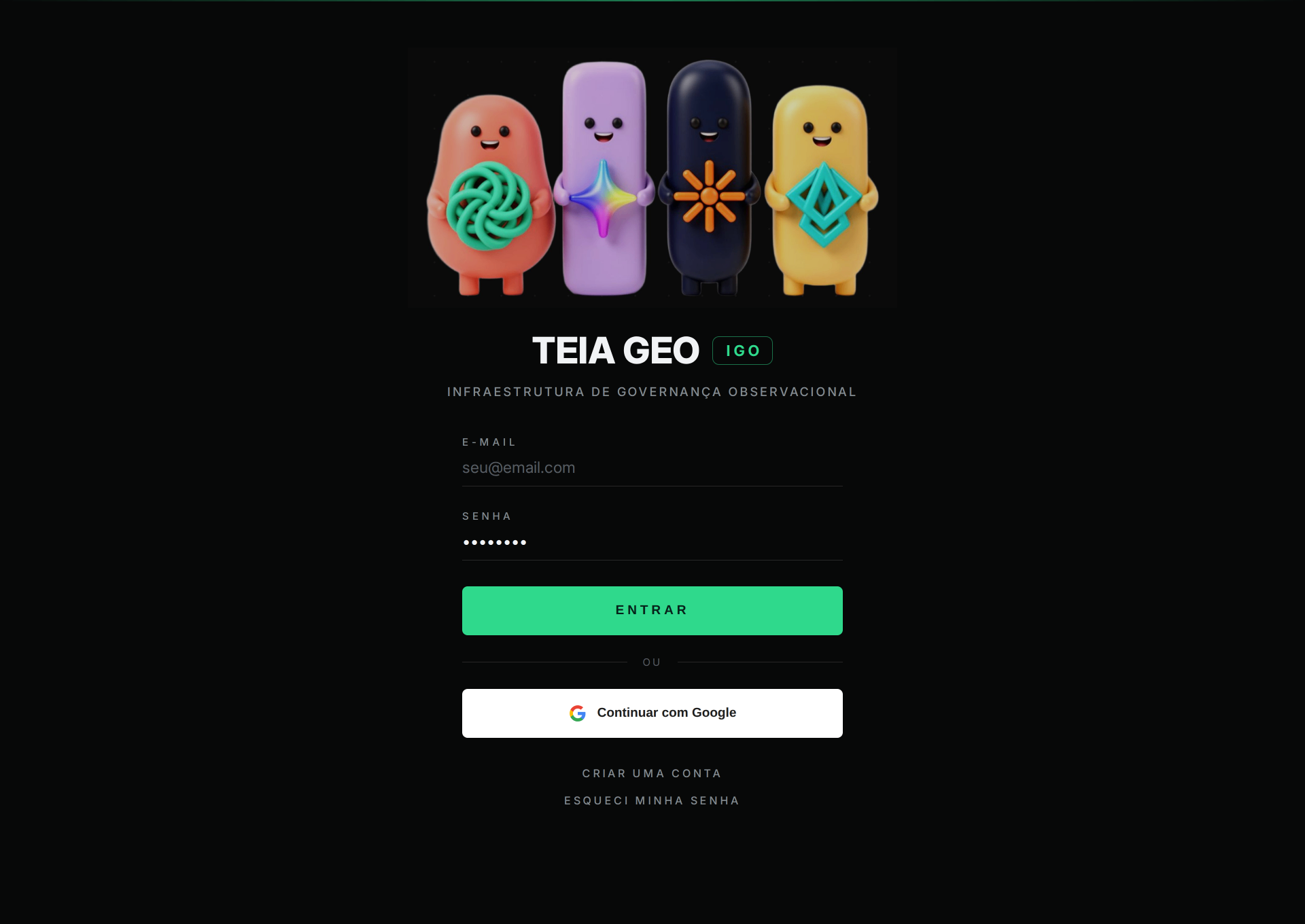 Teia GEO IGO